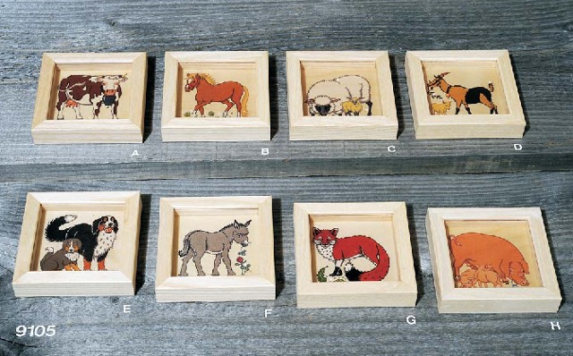 atelier fischer Kügeli-Geduldsspiel Bauernhoftierli Kuh Ansicht 2