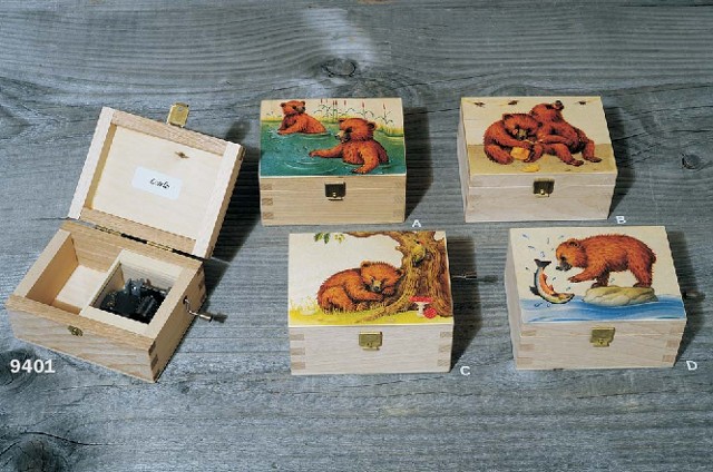 atelier fischer Musikdose Bärli Schlafen Ansicht 2