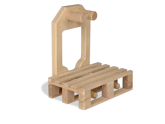 Holztiger Palette Ansicht 2