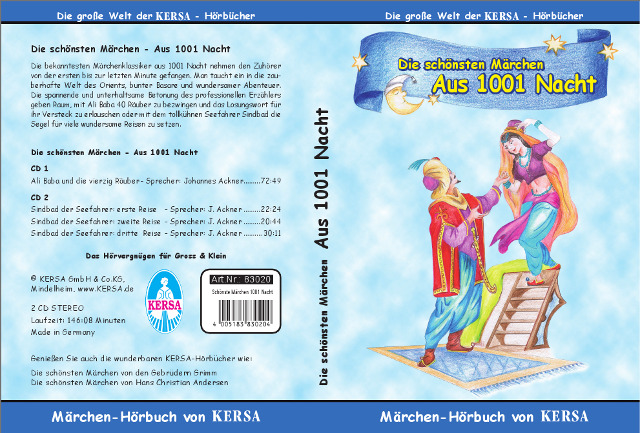 KERSA Hörbuch Die schönsten Märchen aus 1001 Nacht Ansicht 2