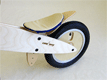 KOKUA LIKEaBIKE Harlekinsattel (Aufpreis) champagner/blau