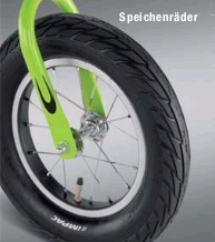 PUKY Laufrad LR XL L (Luft/Bremse/Speichen), Kiwi Green Ansicht 2 PUKY Laufrad LR XL L (Luft/Bremse/Speichen), Kiwi Green Ansicht 2