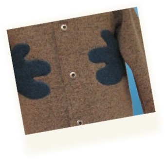 Savo & pomelina Jacke Louis, Wolle Ansicht 2