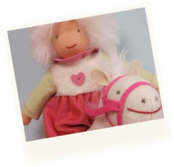 Savo & pomelina Puppe Prinzessin Alma, Baumwolle Ansicht 2