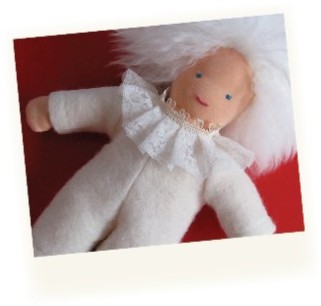 Savo & pomelina Puppe Baby August, Baumwolle Ansicht 2
