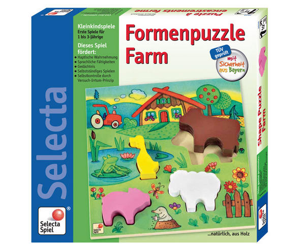 Selecta Formenpuzzle Farm Ansicht 2