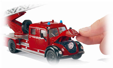 SIKU Magirus Drehleiter Ansicht 2 SIKU Magirus Drehleiter Ansicht 2