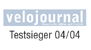velojournal Testsieger 04/04