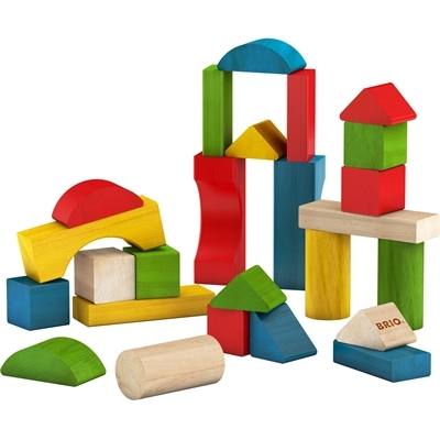 BRIO Bunte Holzbausteine, 25 Teile Ansicht 2 BRIO Bunte Holzbausteine, 25 Teile Ansicht 2