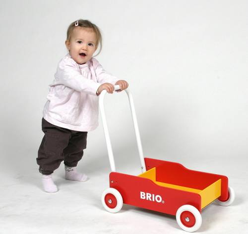 BRIO Lauflernwagen, rot/gelb Ansicht 2