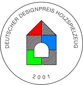 ausgezeichnet mit dem Deutschen Designpreis Holzspielzeug 2001 ausgezeichnet mit dem Deutschen Designpreis Holzspielzeug 2001