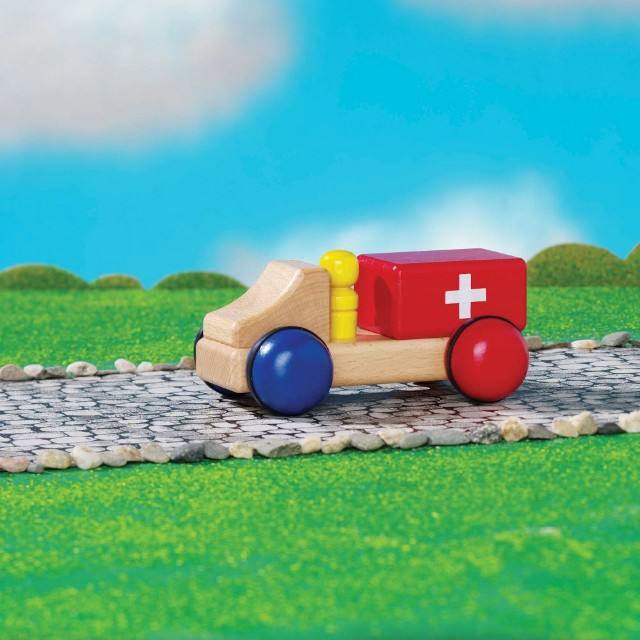 fagus minis mini Krankenwagen Ansicht 2 fagus minis mini Krankenwagen Ansicht 2