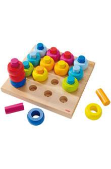 HABA Steckspiel Farbkringel Ansicht 2 HABA Steckspiel Farbkringel Ansicht 2