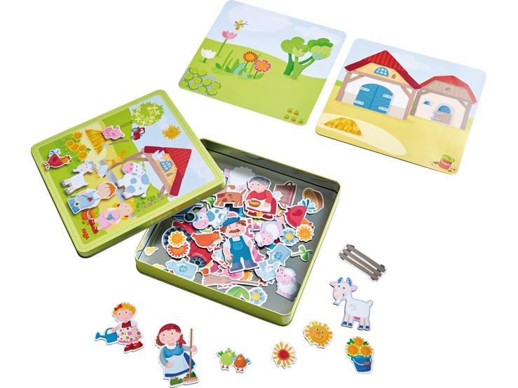 HABA Magnetspiel-Box Peters und Paulines Bauernhof Ansicht 2 HABA Magnetspiel-Box Peters und Paulines Bauernhof Ansicht 2