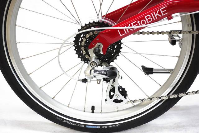 KOKUA LIKEtoBIKE 24, rot Ansicht 2 KOKUA LIKEtoBIKE 24, rot Ansicht 2