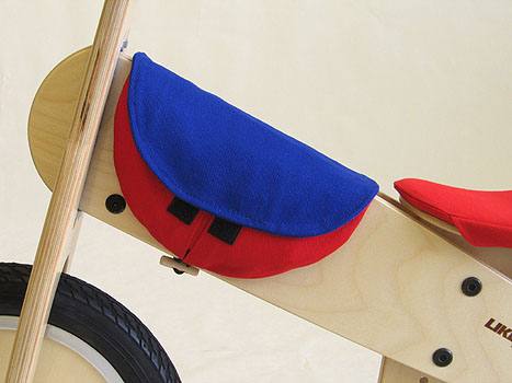 KOKUA LIKEaBIKE Rahmentasche blau / rot KOKUA LIKEaBIKE Rahmentasche blau / rot