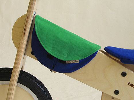 KOKUA LIKEaBIKE Rahmentasche golfgrün / blau KOKUA LIKEaBIKE Rahmentasche golfgrün / blau