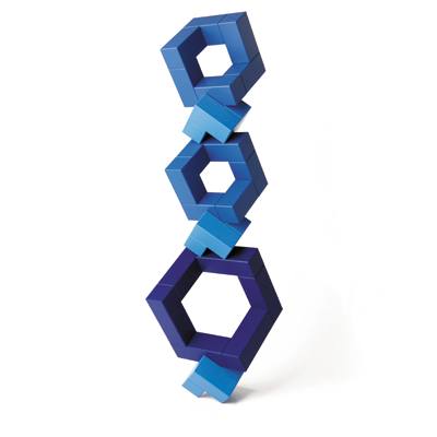 Naef Cubicus, blau Ansicht 2 Naef Cubicus, blau Ansicht 2