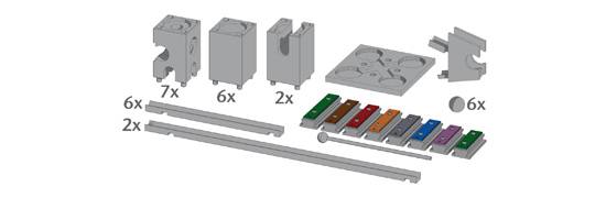 Xyloba Kugelbahn Xyloba Mezzo, 40 Teile Ansicht 2 Xyloba Kugelbahn Xyloba Mezzo, 40 Teile Ansicht 2