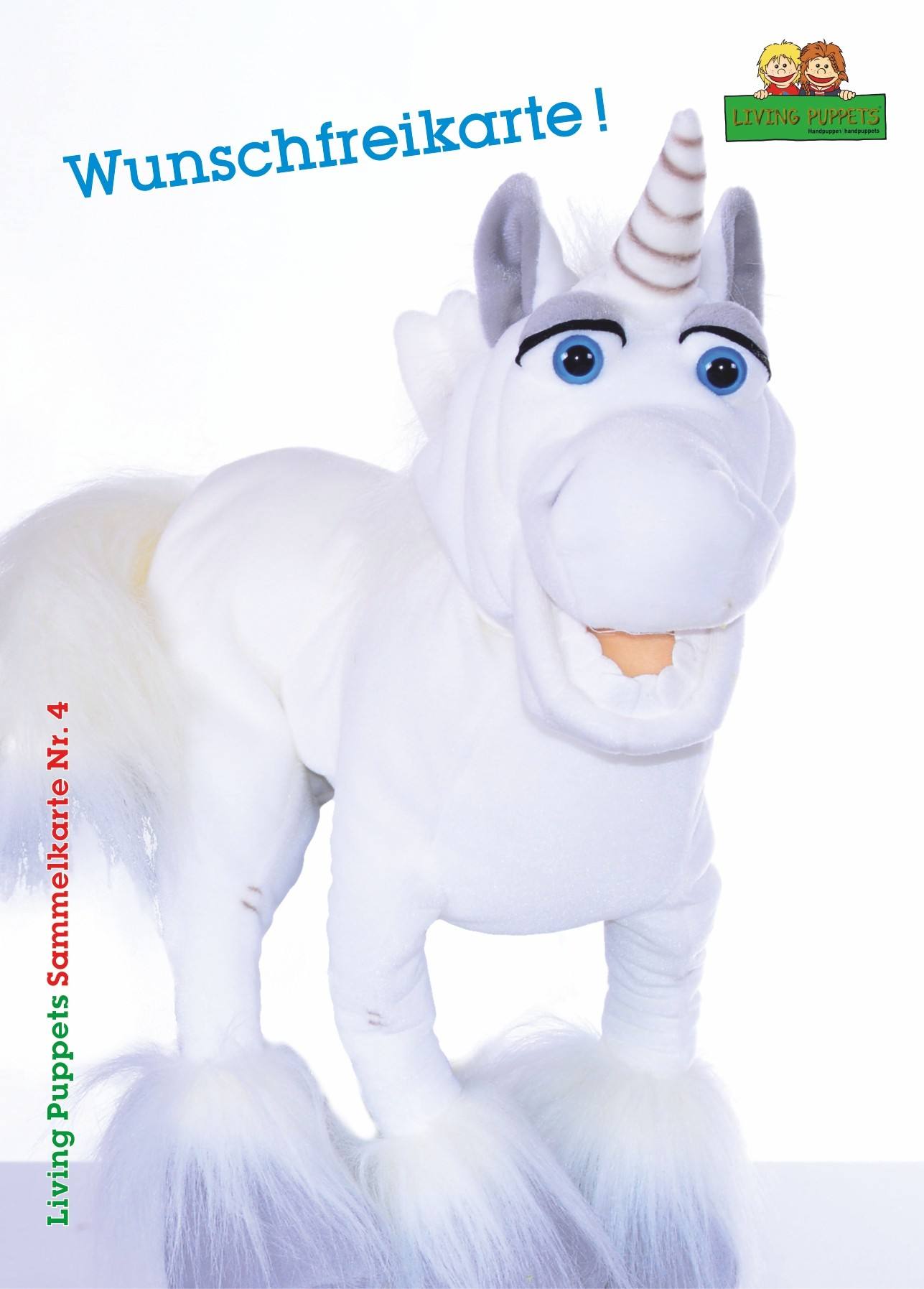 LIVING PUPPETS Post- und Sammelkarte P004