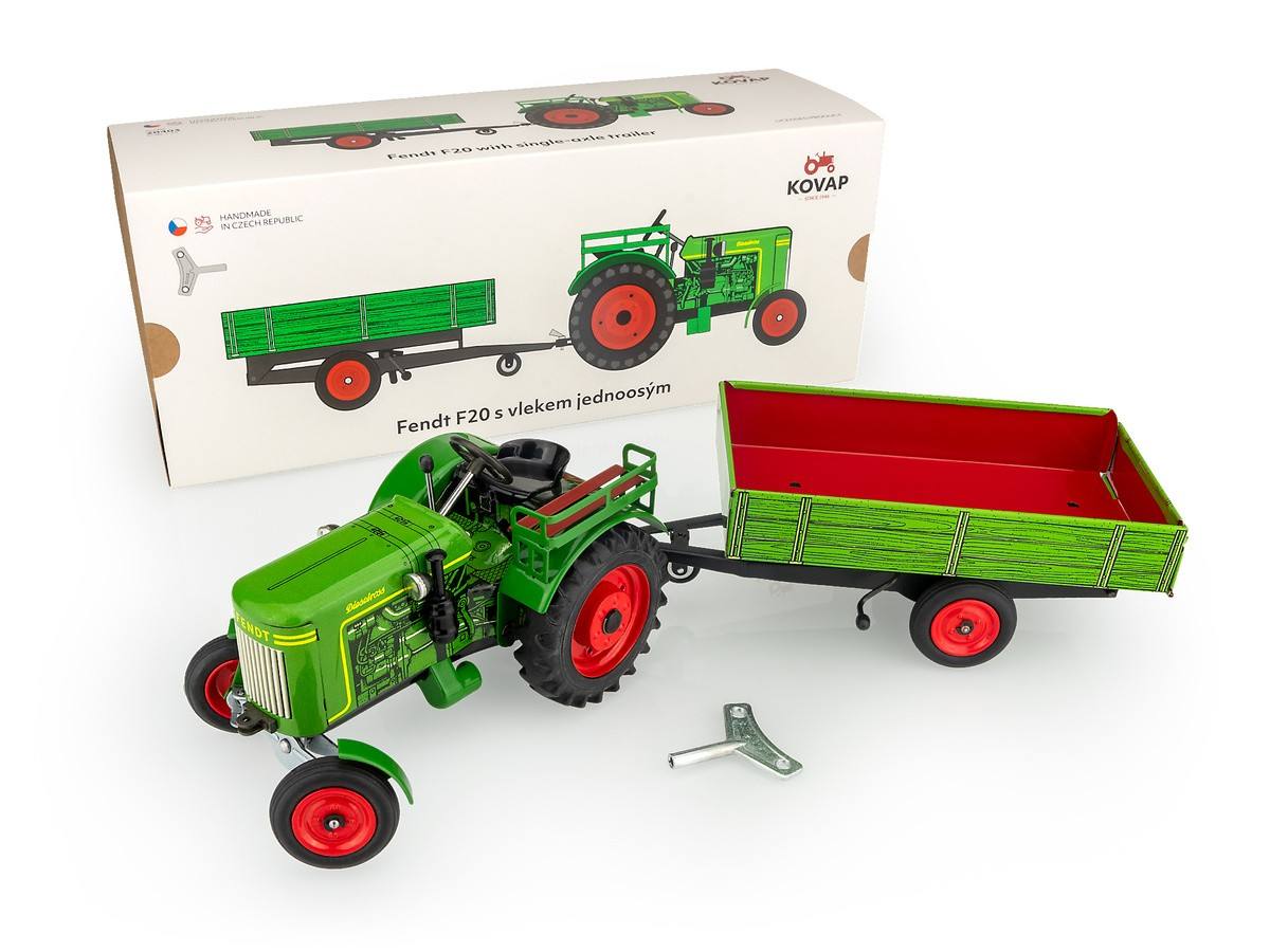 Traktor Zubehör Pflug von KOVAP - Blechspielzeug, Traktoren und Zubehör, Kovap Blechspielzeug