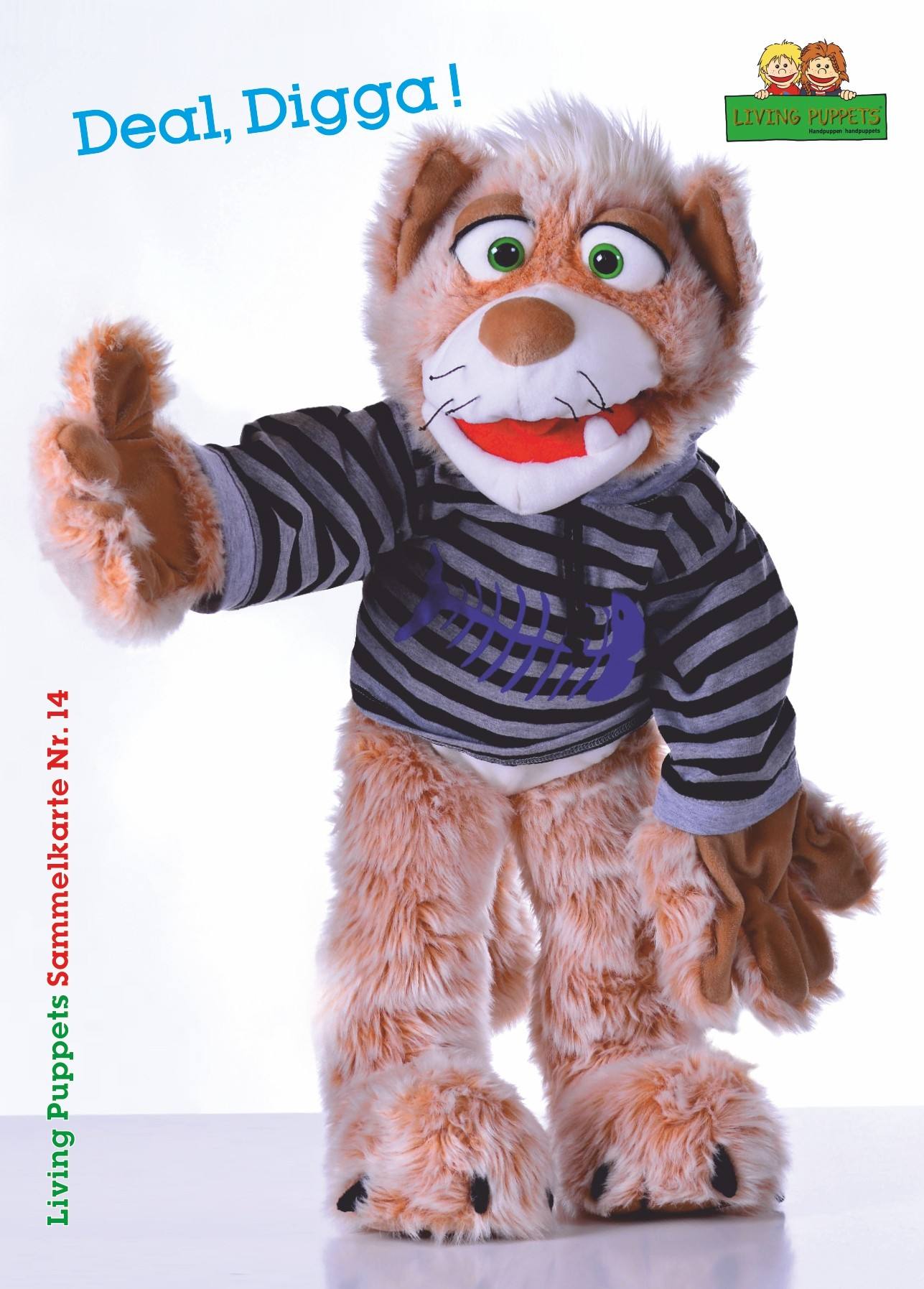 LIVING PUPPETS Post- und Sammelkarte P014