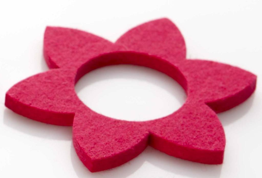 ahrens Deko-Set Blume, pink