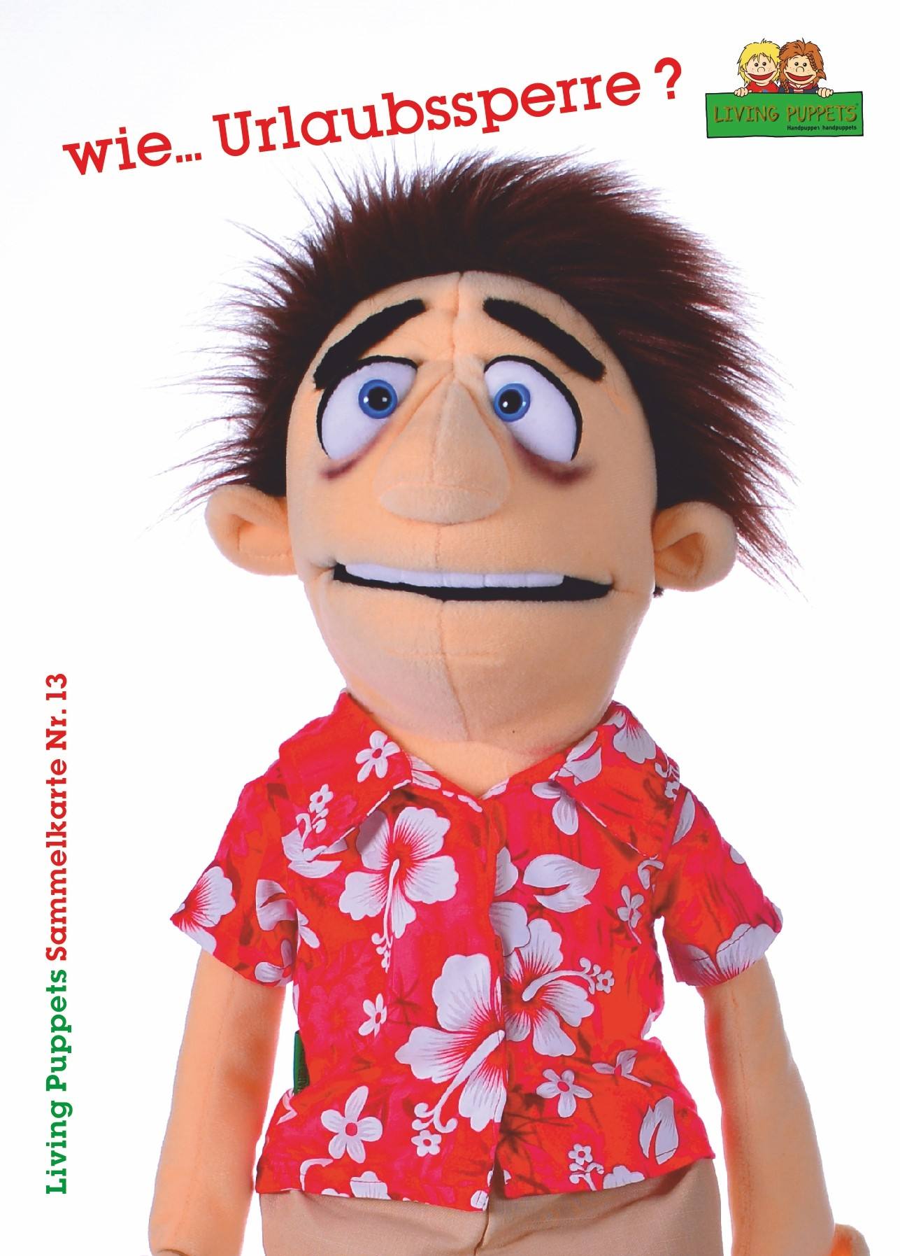 LIVING PUPPETS Post- und Sammelkarte P013