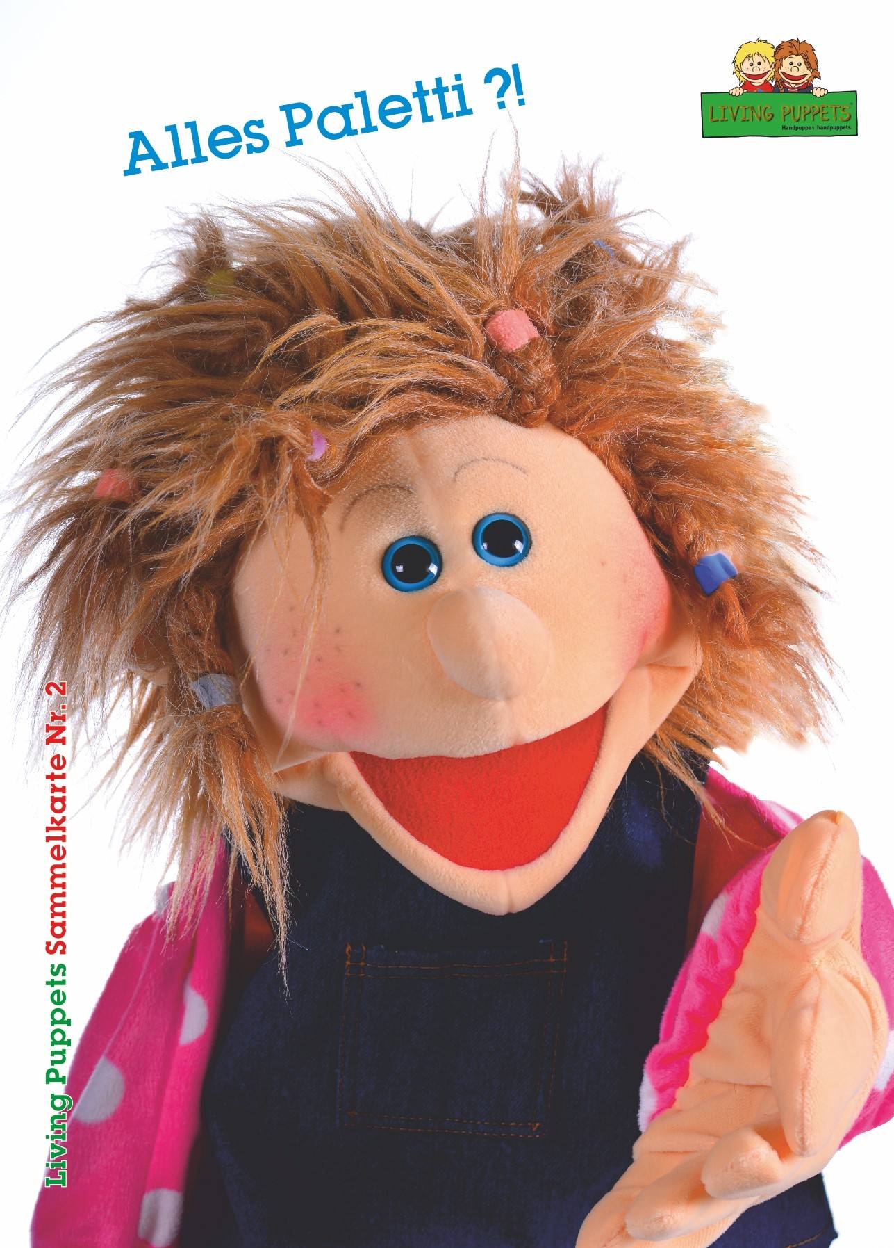 LIVING PUPPETS Post- und Sammelkarte P002