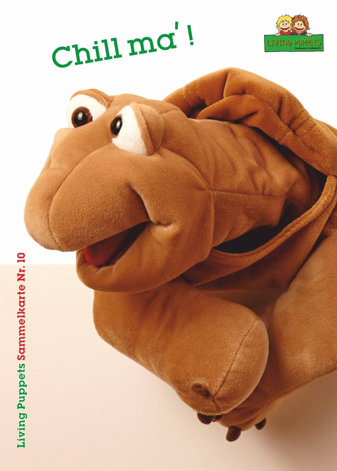 LIVING PUPPETS Post- und Sammelkarte P010