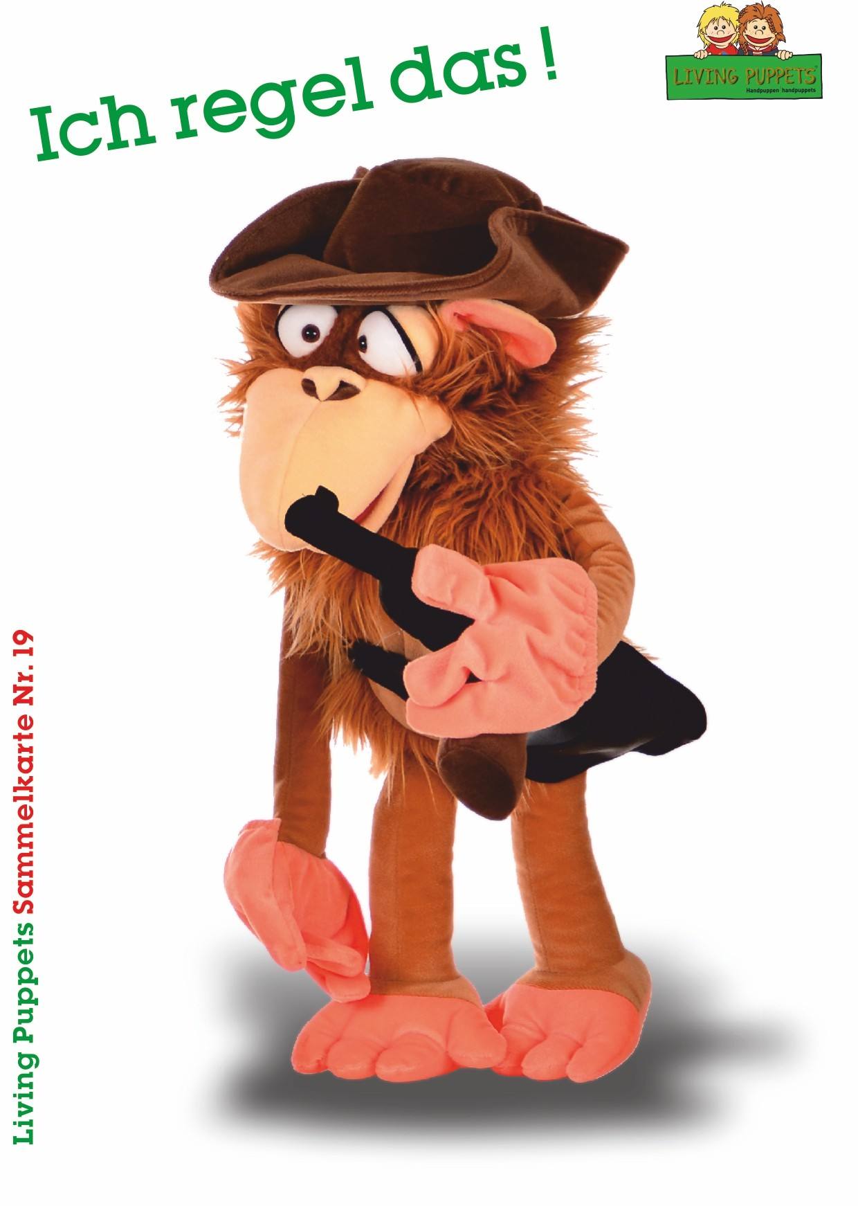 LIVING PUPPETS Post- und Sammelkarte P019