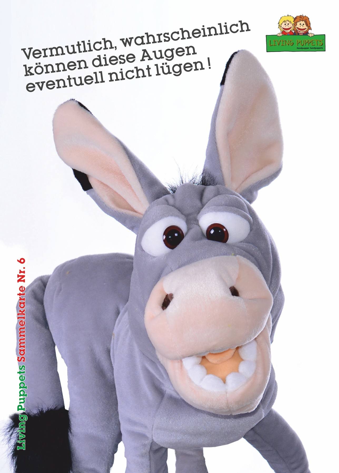 LIVING PUPPETS Post- und Sammelkarte P006