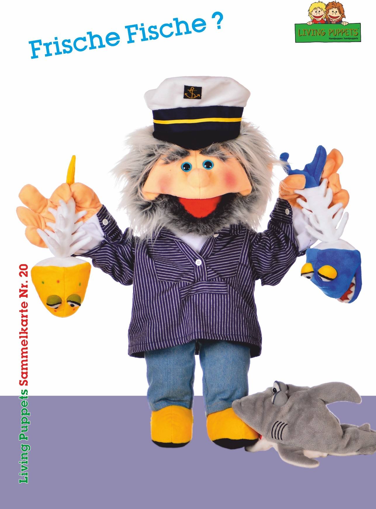 LIVING PUPPETS Post- und Sammelkarte P020