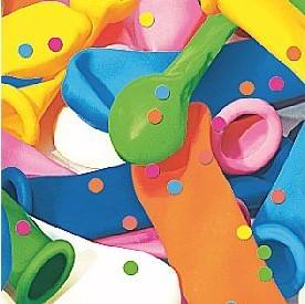 ahrens Servietten Konfetti, 33 x 33 cm