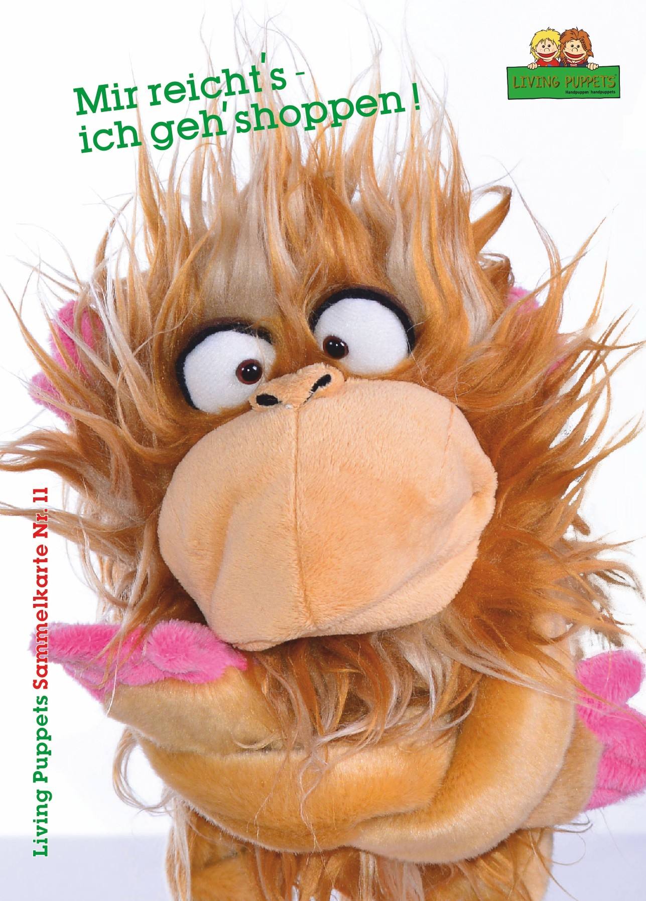 LIVING PUPPETS Post- und Sammelkarte P011